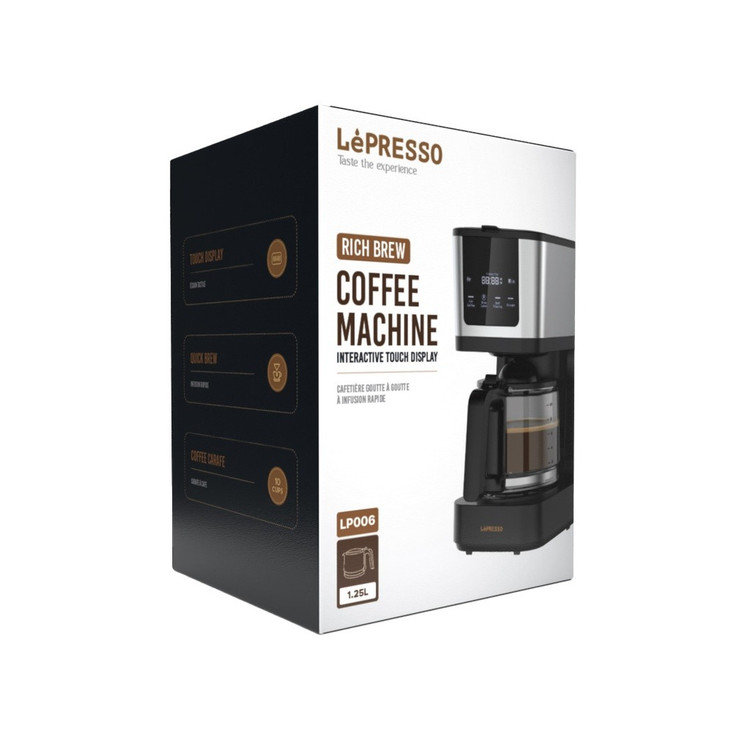 قهوهساز لپرسو مدل Rich Brew Coffee Machine 1.25L